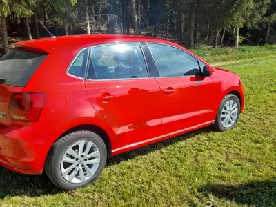 Brugt VW Polo 90 HK (66 kW) 2016 Rød Hatchback