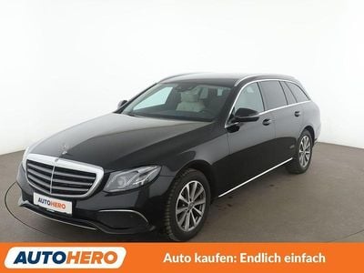 Gebraucht Mercedes E220 Exclusive 194 PS (142 kW) 2017 Schwarz Kombi