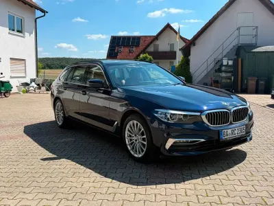 Gebraucht BMW 530 Luxury Line 265 PS (194 kW) 2020 Blau Kombi