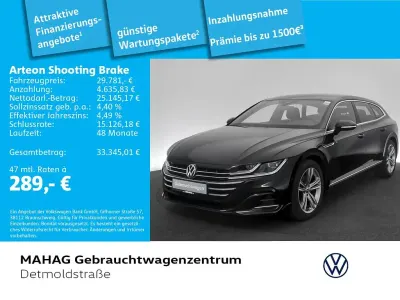 Gebraucht VW Arteon R-line 190 PS (139 kW) 2023 Deep black perleffekt Kombi