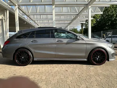 Gebraucht Mercedes CLA250e Shooting Brake AMG 211 PS (155 kW) 2015 Grau Kombi