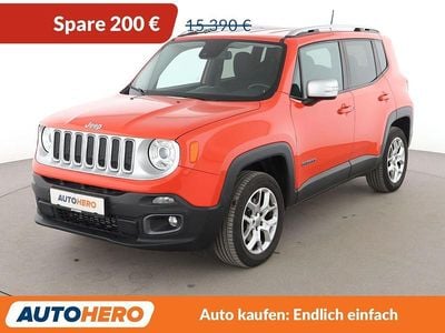 Second-hand Jeep Renegade Limited 170 CP (125 kW) 2017 Portocaliu SUV
