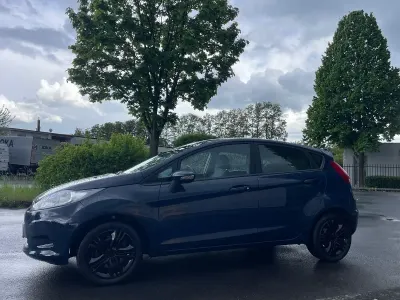 Gebraucht Ford Fiesta Trend 60 PS (44 kW) 2009 Blau Kleinwagen