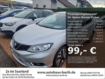Usata Nissan Pulsar Tekna 116 CV (85 kW) 2017 Argento Berlina