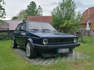 Gebraucht VW Golf I 54 PS (39 kW) 1977 Blau Kleinwagen