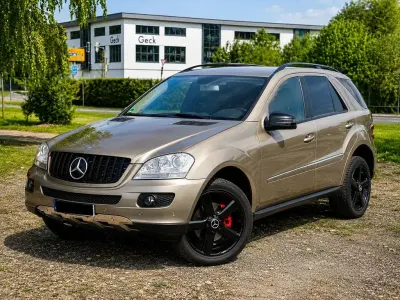 Brugt Mercedes ML280 Edition 190 HK (139 kW) 2009 Beige SUV