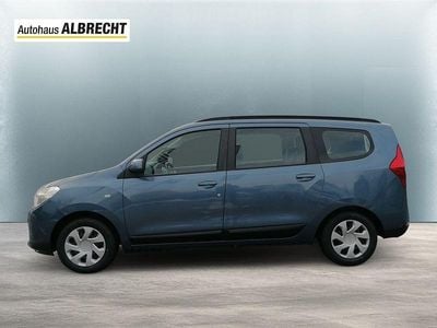 Gebraucht Dacia Lodgy Lauréate 83 PS (61 kW) 2014 Blau "mineral" Van / Kleinbus