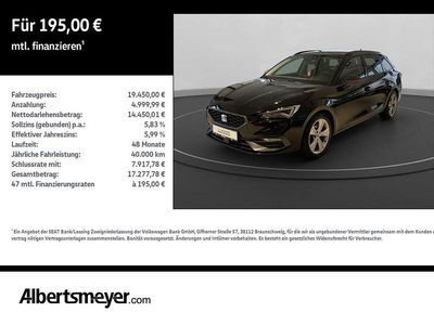Gebraucht Seat Leon FR 150 PS (110 kW) 2022 Schwarz Kombi