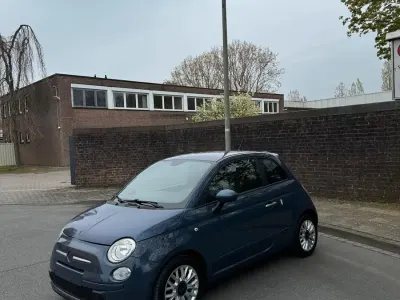 Używany Fiat 500 85 KM (62 kW) 2011 Niebieski Hatchback