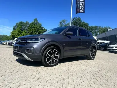 Gebraucht VW T-Cross Style 110 PS (80 kW) 2022 Rauchgrau (metallic) SUV