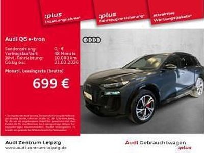 Gebraucht Audi Q6 e-tron S-Line 284 kW (387 PS) 2025 Grau (manhattangrau metallic) SUV
