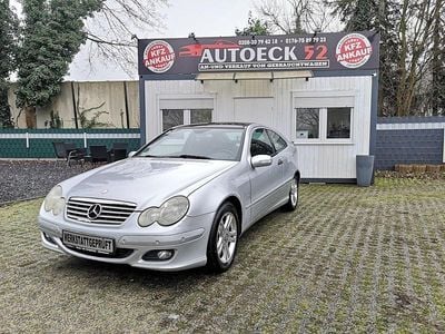 Gebraucht Mercedes C160 122 PS (89 kW) 2005 Iridiumsilber  metalliclack Coupé