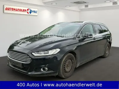 Gebraucht Ford Mondeo Titanium 160 PS (117 kW) 2015 Schwarz Kombi