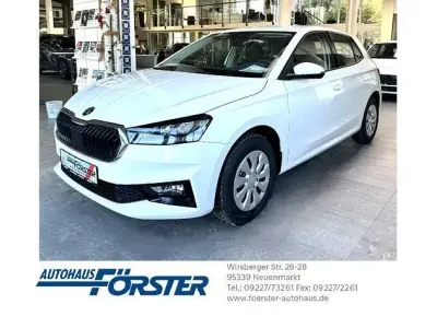 Neu Skoda Fabia 95 PS (69 kW) 2025 Weiß Kleinwagen