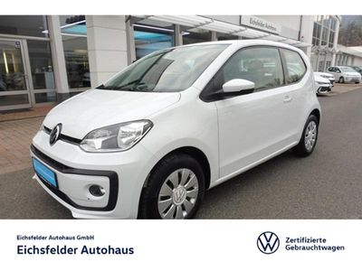 Gebraucht VW up! Move 65 PS (47 kW) 2021 Weiß Kleinwagen