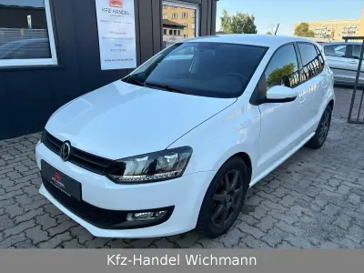 Gebraucht VW Polo Trendline 69 PS (50 kW) 2012 Weiß Kleinwagen