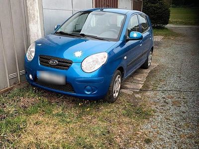 Usata Kia Picanto Spirit 65 CV (47 kW) 2010 Blu Utilitaria
