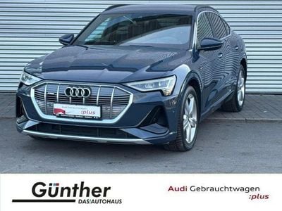 Gebraucht Audi e-tron Sportback S-Line 300 kW (408 PS) 2022 Blau SUV