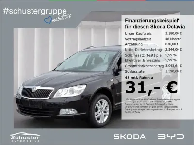 Gebraucht Skoda Octavia Drive 152 PS (111 kW) 2012 Schwarz Kombi