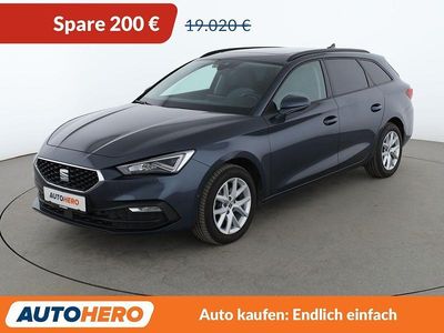 Usata Seat Leon Style 150 CV (110 kW) 2022 Grigio Station wagon