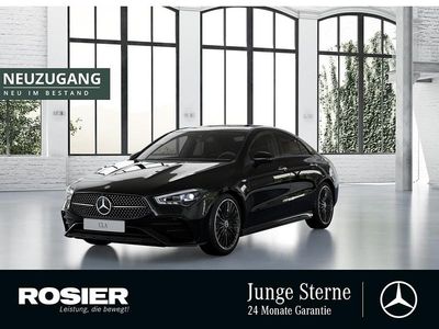 Schwarz / kosmosschwarz Gebraucht 2025 Mercedes CLA250e Premium Plus Limousine | 45.450 € (Teuer)