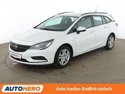 Gebraucht Opel Astra Selection 105 PS (77 kW) 2017 Weiß Kombi
