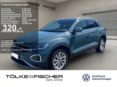 Gebraucht VW T-Roc Style 150 PS (110 kW) 2023 Blau SUV