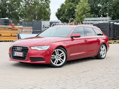 Gebraucht Audi A6 S-Line 245 PS (180 kW) 2014 Rot Kombi