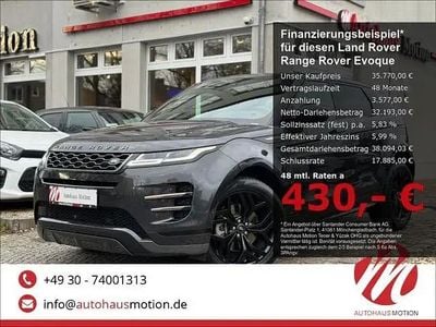 Usata Land Rover Range Rover evoque SE Dynamic 204 CV (150 kW) 2021 Grigio SUV