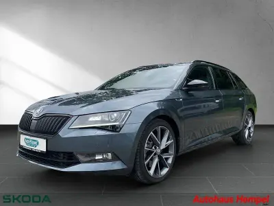 Gebraucht Skoda Superb SportLine 280 PS (205 kW) 2018 Grau Kombi