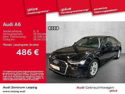 Gebraucht Audi A6 S-Line 204 PS (150 kW) 2023 Mythosschwarz metallic Limousine