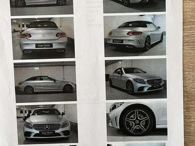 Gebraucht Mercedes C200 AMG line 184 PS (135 kW) 2020 Silber Cabrio