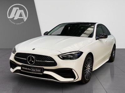 Gebraucht Mercedes C200 AMG 163 PS (119 kW) 2023 Polarweiss Limousine