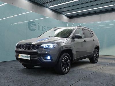 Grau Gebraucht 2021 Jeep Compass Trailhawk SUV | 24.100 € (Fairer Preis)