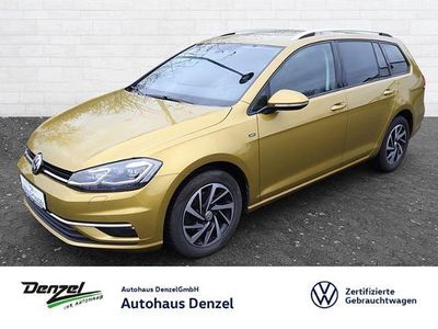 Gebraucht VW Golf VII Join 116 PS (85 kW) 2018 Kurkumagelb metallic Kombi