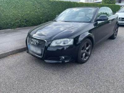 Gebraucht Audi A3 Cabriolet Attraction 160 PS (117 kW) 2008 Schwarz Cabrio