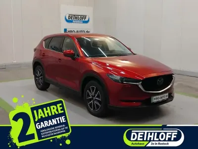 Gebraucht Mazda CX-5 Sports-Line 194 PS (142 kW) 2017 Rot SUV