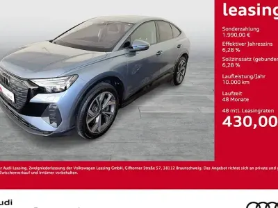 Gebraucht Audi Q4 Sportback e-tron Ambiente 219 kW (299 PS) 2024 Geysirblau metallic SUV