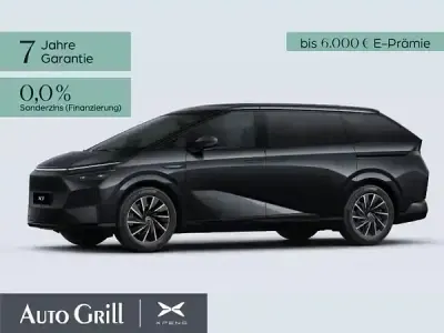 Neu XPENG X9 AWD Performance 369 kW (503 PS) 2026 Schwarz midnight black Van / Kleinbus
