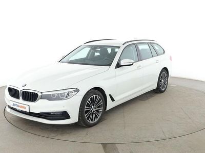Gebraucht BMW 520 Sport Line 190 PS (139 kW) 2019 Weiß Kombi
