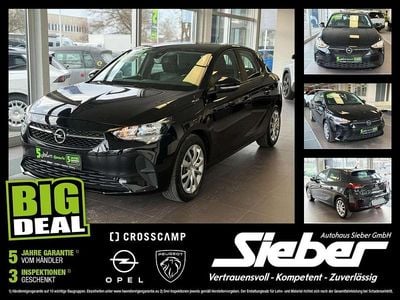 Gebraucht Opel Corsa Edition 101 PS (74 kW) 2021 Diamant schwarz/karbon schwarz Kleinwagen