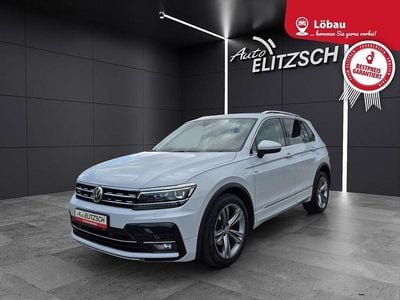 Gebraucht VW Tiguan R-line 150 PS (110 kW) 2018 White silver metallic SUV