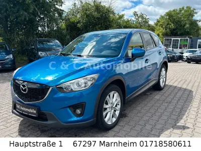 Gebraucht Mazda CX-5 Sports-Line 175 PS (128 kW) 2012 Blau SUV
