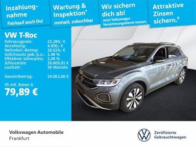 Second-hand VW T-Roc Goal 116 CP (85 kW) 2025 Gri SUV