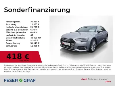 Usata Audi A6 Sport 204 CV (150 kW) 2023 Argento Berlina