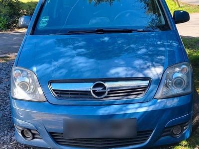 Gebraucht Opel Meriva 104 PS (76 kW) 2008 Blau Van / Kleinbus