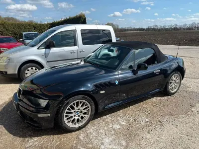 Brugt BMW Z3 170 HK (125 kW) 2002 Sort Cabriolet