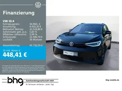 Gebraucht VW ID.4 Pure 125 kW (170 PS) 2025 Schwarz SUV