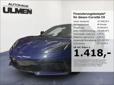 Neu Corvette Stingray 481 PS (353 kW) 2026 Violett Cabrio
