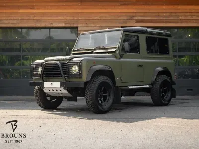 Gebraucht Land Rover Defender 136 PS (100 kW) 1996 Grün SUV